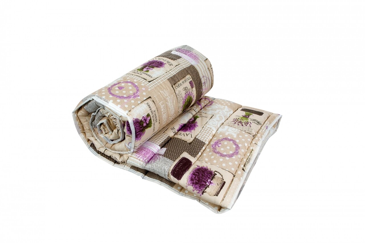 Pilota Alcam Lavanda microfibra matlasata 250gr/mp, 180x200 cm - imagine 6